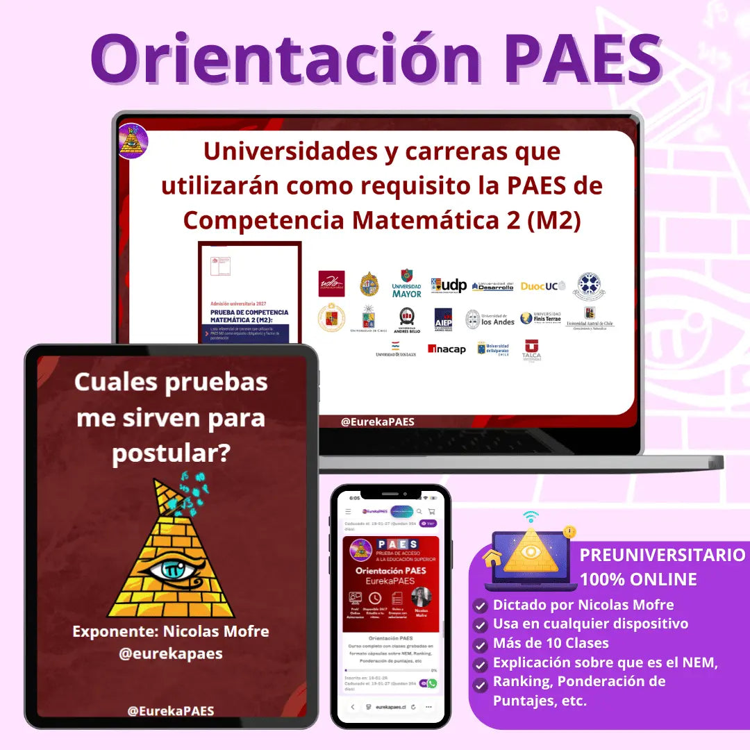 Preuniversitario Pack Completo EurekaPAES