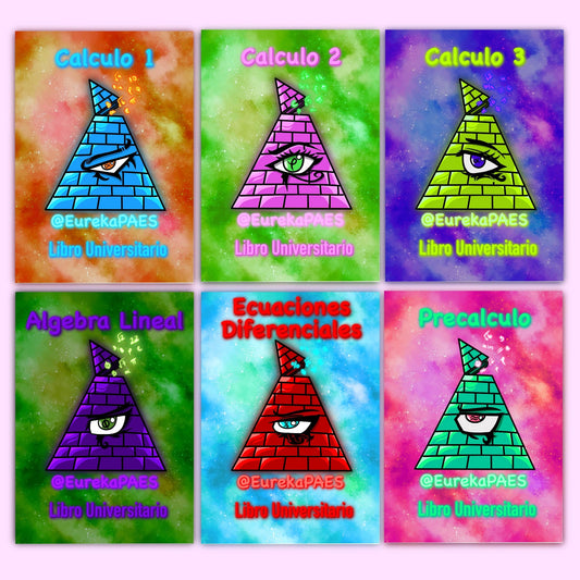 PACK 6 Libros Universitarios